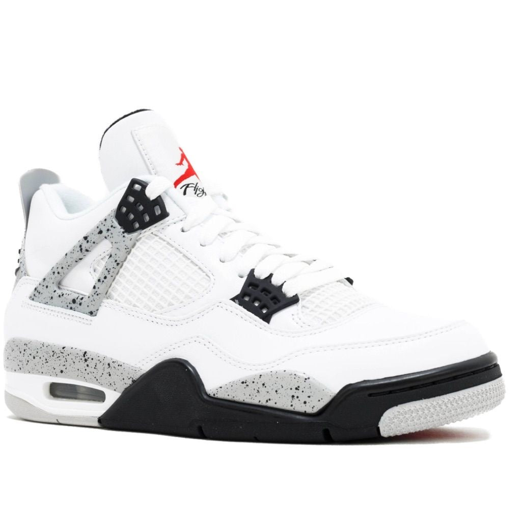 Jordan 4 white speckled sneakers #basketball #speckled