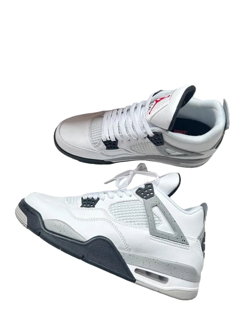 Jordan 4 white speckled sneakers #basketball #speckled