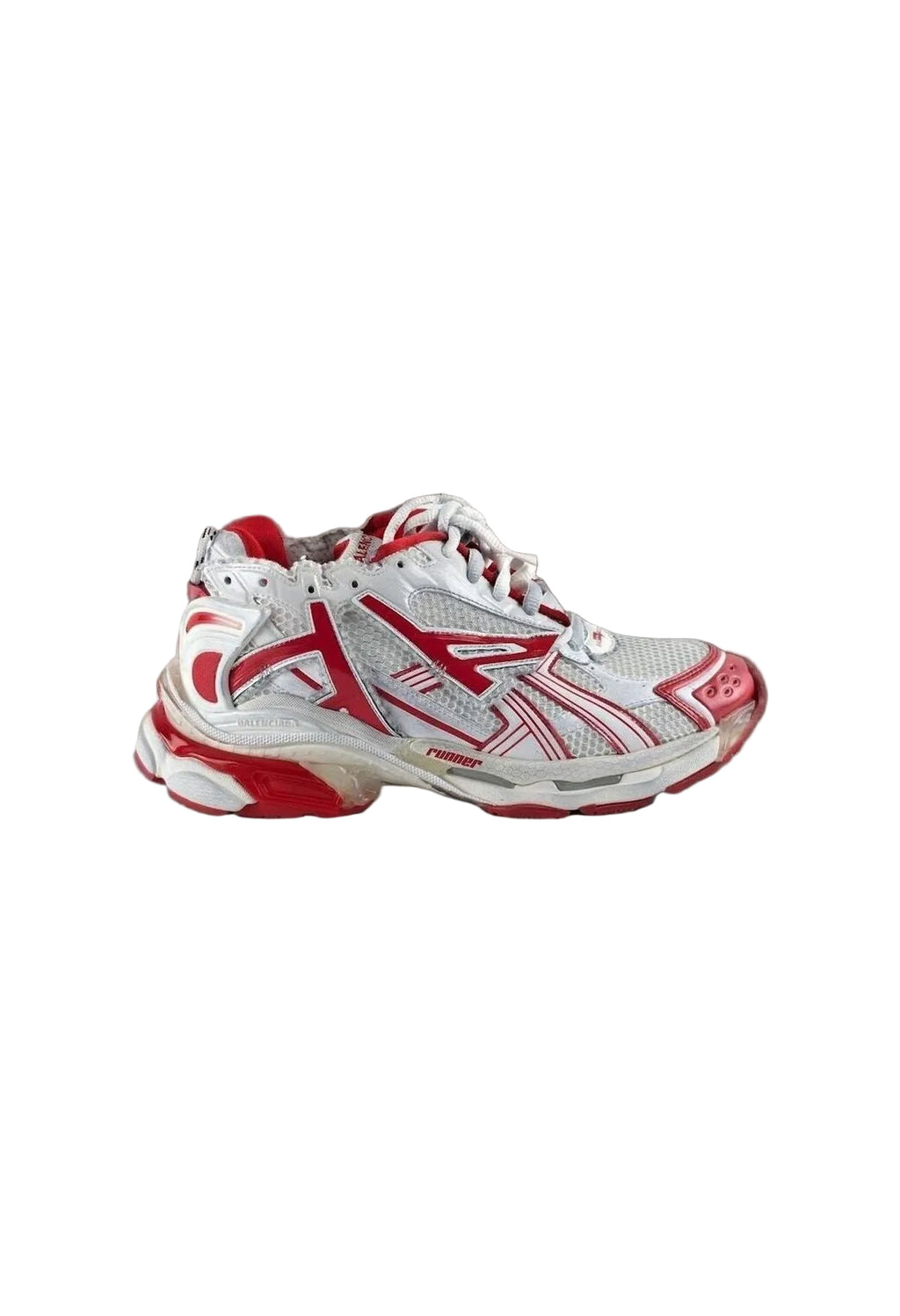 Balenciaga white & red sneakers #luxury #designer