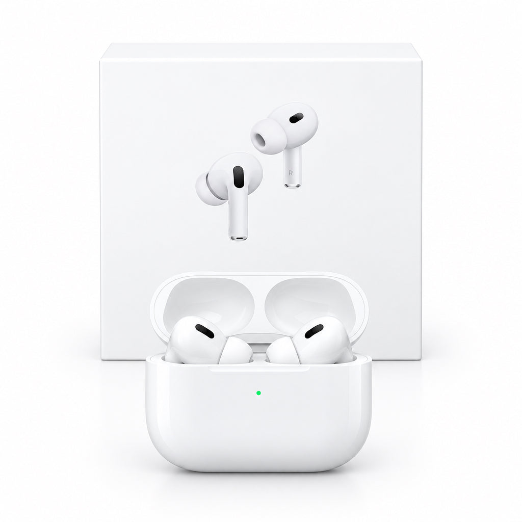 AirPods Pro 2nd Gen
White wireless earbuds with noise cancellation, compact design #tech #wireless