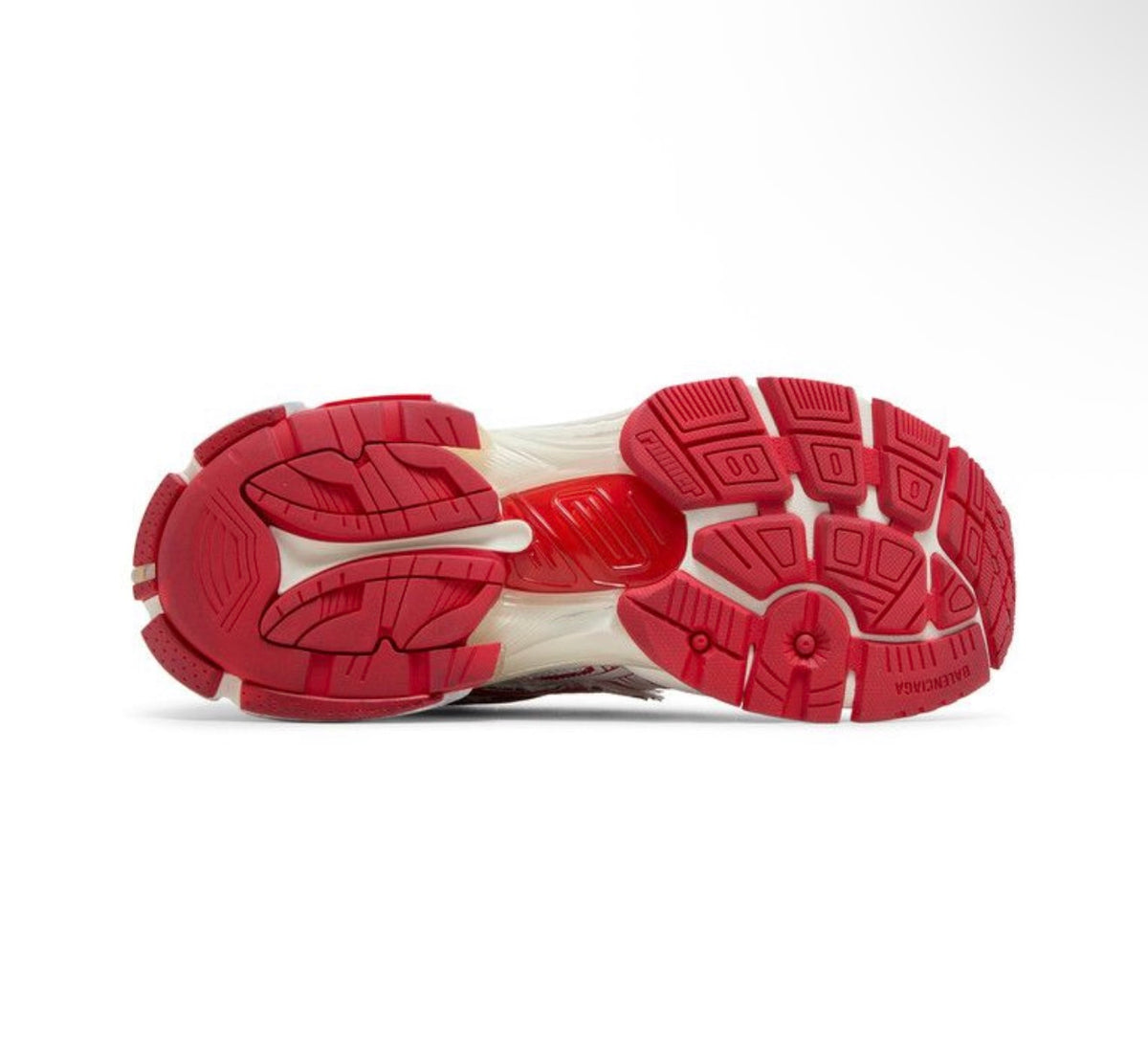 Balenciaga white & red sneakers #luxury #designer
