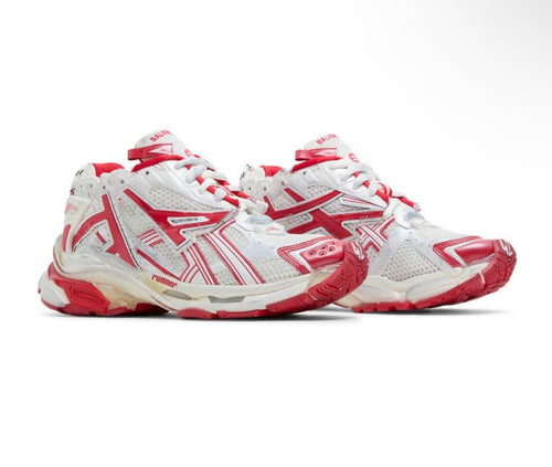 Balenciaga white & red sneakers #luxury #designer